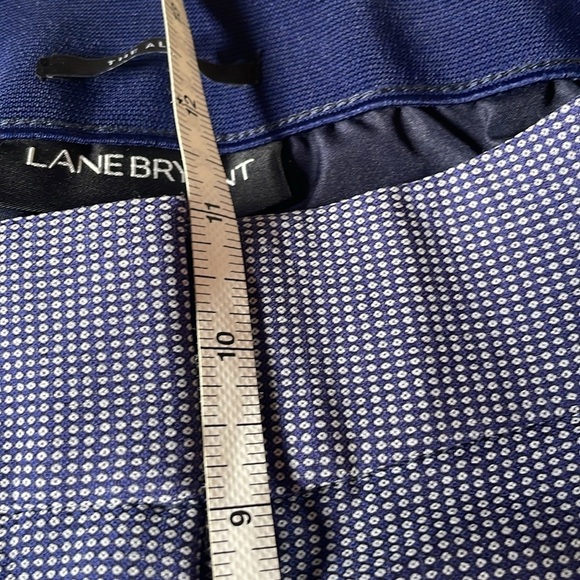Lane Bryant The Allie Bootcut Pant Blue w/ tiny dot pattern Women’s Plus 22 NWT - Picture 6 of 12